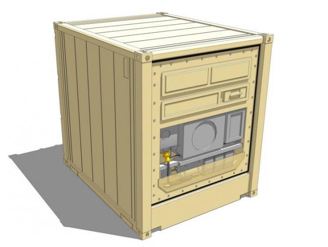 Sketchup素材模型|集装箱建筑 Sketchup素材模型|集装箱建筑