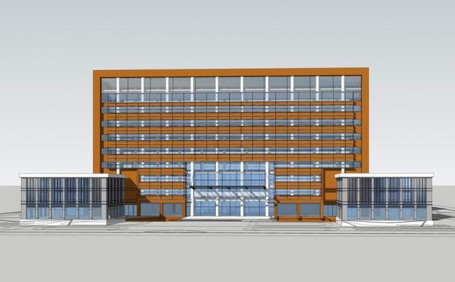 Sketchup办公模型|中高层办公楼,现代风格 Sketchup办公模型|中高层办公楼,现代风格