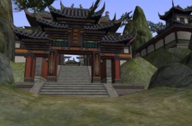 Sketchup古建筑模型|古建,多层,中式风格,游戏场景-BIM建筑网