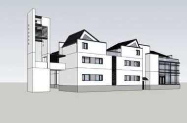 Sketchup商业模型|多层会所,商业建筑,新中式风格-BIM建筑网