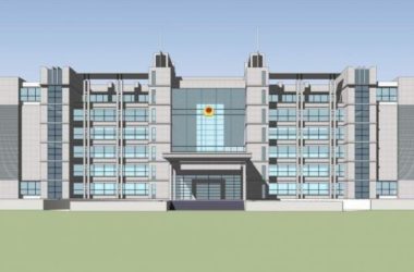 Sketchup办公模型|政府办公楼,行政,多层,现代风格-BIM建筑网