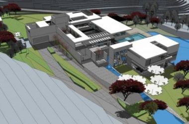 Sketchup商业模型|多层会所,度假村,景观,水坝,商业建筑,现代风格-BIM建筑网