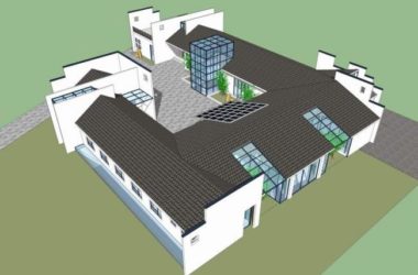 Sketchup商业模型|多层会所,客栈,民宿,中式风格-BIM建筑网