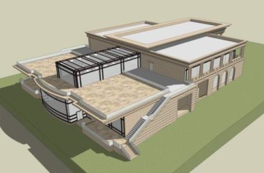 Sketchup商业模型|多层会所,售楼处,新古典风格,商业建筑-BIM建筑网