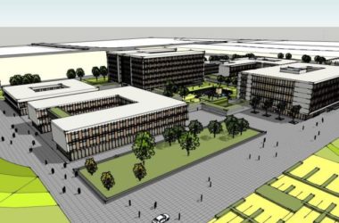 Sketchup办公模型|多层办公楼,现代风格-BIM建筑网