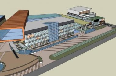 Sketchup商业模型|多层商场,商业建筑 ,现代风格-BIM建筑网