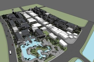Sketchup商业模型|多层商业街,新中式风格-BIM建筑网