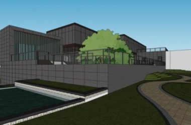 Sketchup商业模型|多层会所,商业建筑,现代风格-BIM建筑网