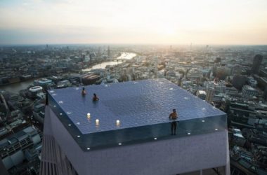 BIM建筑|全球首个360度屋顶无边泳池有看现身伦敦-BIM建筑网