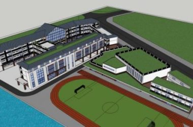 Sketchup学校模型|多层学校,小学,教育建筑,新中式风格,教学楼-BIM建筑网