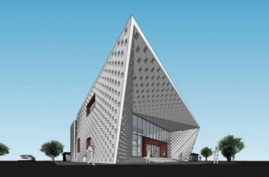 Sketchup商业模型|多层商业会所,现代风格,异形-BIM建筑网