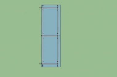 Sketchup素材模型|建筑构件,玻璃雨棚,现代风格-BIM建筑网