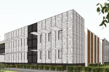 Sketchup学校模型|多层教学楼,校园,学校,教育建筑,现代风格-BIM建筑网