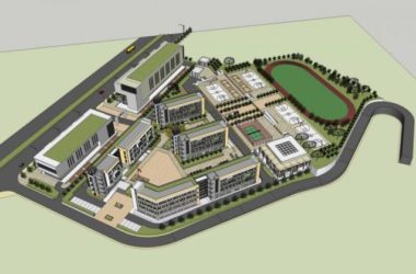 Sketchup学校模型|多层学校,现代风格,中学,教学楼,教育建筑-BIM建筑网