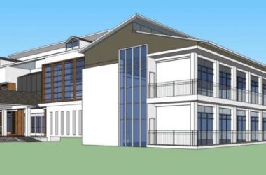 Sketchup商业模型|多层会所,新中式风格,商业建筑-BIM建筑网