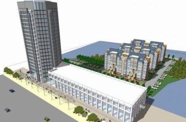 Sketchup办公模型|高层办公楼,写字楼,现代风格-BIM建筑网