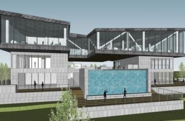 Sketchup商业模型|梅溪湖国际会所,多层商业,现代风格-BIM建筑网