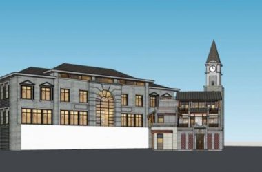 Sketchup商业模型|小商业楼,民国风格,多层商场-BIM建筑网