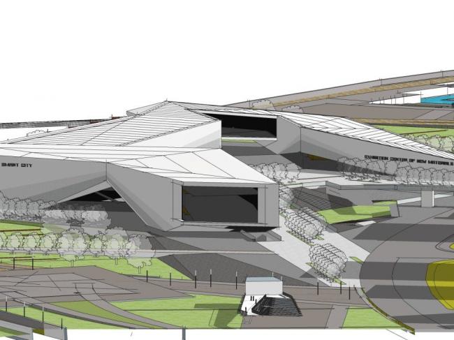 Sketchup商业模型|多层商业建筑,现代风格 Sketchup商业模型|多层商业建筑,现代风格