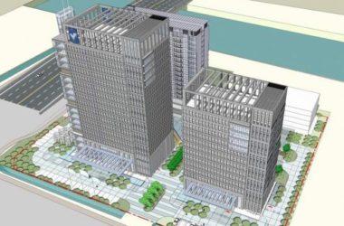 Sketchup办公模型|高层办公楼,现代风格-BIM建筑网