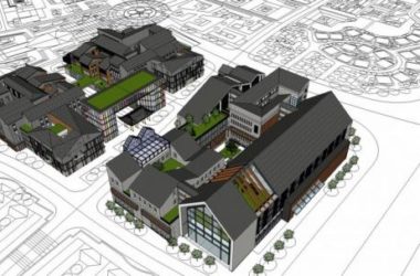 Sketchup商业模型|多层商业街,记忆贵阳,中式风格-BIM建筑网