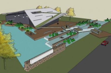 Sketchup商业模型|多层河畔会所,商业建筑,现代风格-BIM建筑网
