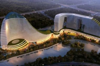 Sketchup办公模型|超高层,酒店办公,现代风格-BIM建筑网