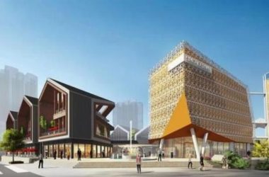 Sketchup商业模型|多层商业街,现代风格-BIM建筑网
