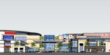 Sketchup商业模型|大悦城,多层商业街,现代风格-BIM建筑网