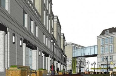 Sketchup商业模型|多层商业街,欧式,古典风格-BIM建筑网