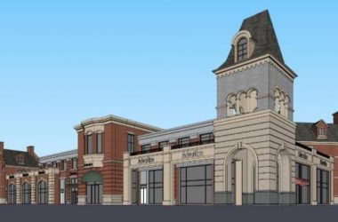 Sketchup商业模型|多层商业建筑,英式,古典风格-BIM建筑网