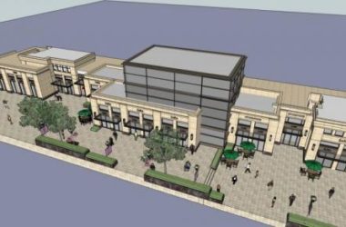 Sketchup商业模型|多层商业街,裙房,新古典风格-BIM建筑网
