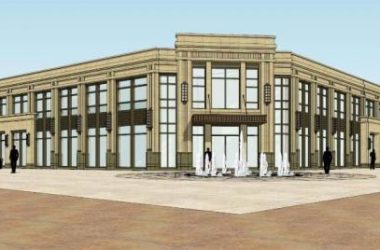 Sketchup商业模型|多层商业建筑,新古典风格,ArtDeco风格-BIM建筑网