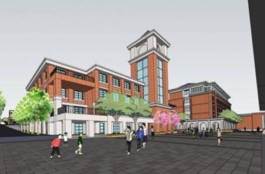 Sketchup学校模型|多层学校中学,教学楼,欧式风格,教育建筑-BIM建筑网