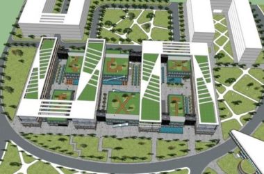 Sketchup学校模型|多层高校办公楼,学校教学楼,大学校园,教育建筑,现代风格-BIM建筑网