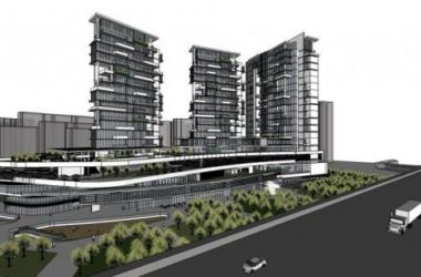 Sketchup办公模型|高层商业办公楼,写字楼,多层商业,现代风格-BIM建筑网