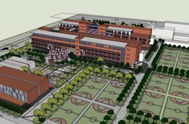 Sketchup学校模型|多层学校中学,教学楼,教育建筑,现代风格-BIM建筑网