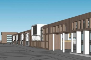 Sketchup学校模型|中海小学,多层学校教学楼,教育建筑,现代风格-BIM建筑网