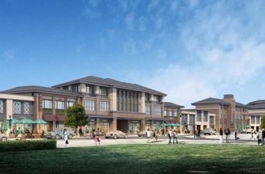Sketchup商业模型|湟里老街改造,多层商业街,欧式,新古典风格-BIM建筑网