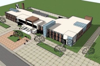 Sketchup办公模型|多层工厂办公楼,工业,现代风格-BIM建筑网