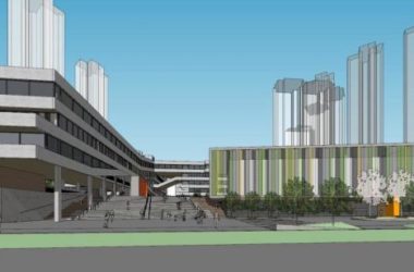 Sketchup学校模型|多层小学校园,教育建筑,现代风格-BIM建筑网