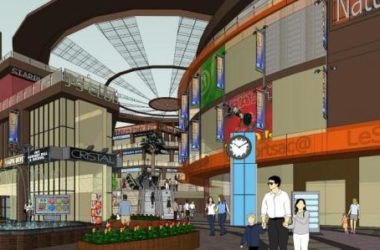 Sketchup商业模型|多层商业,现代风格-BIM建筑网