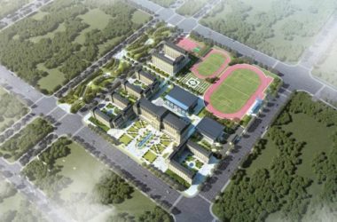Sketchup学校模型|多层学校,校园建筑,教育建筑,法式古典风格-BIM建筑网