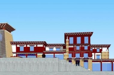 Sketchup商业模型|多层藏式碉楼,少数民族-BIM建筑网