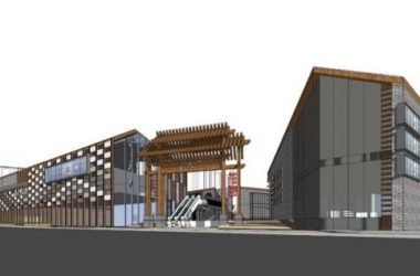 Sketchup商业模型|多层商业街,民国风,中式风格-BIM建筑网