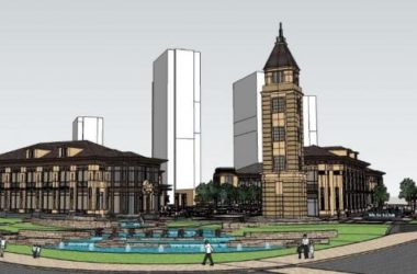 Sketchup商业模型|欧式古典风格,多层商业建筑-BIM建筑网