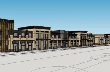 Sketchup商业模型|多层商业街及入口,新古典风格-BIM建筑网
