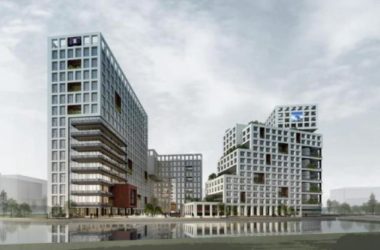 Sketchup办公模型|文化创意园,高层办公楼写字楼,现代风格-BIM建筑网