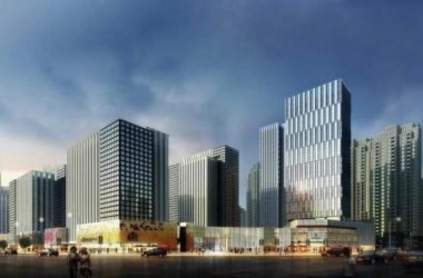 Sketchup办公模型|高科技园区,高层办公写字楼,现代风格-BIM建筑网
