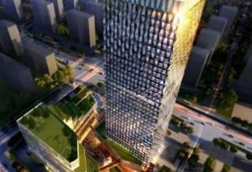 Sketchup办公模型|超高层办公写字楼,现代风格-BIM建筑网